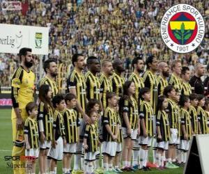 yapboz Fenerbahçe, şampiyon Süper Lig 2013-2014, Türkiye Futbol Ligi
